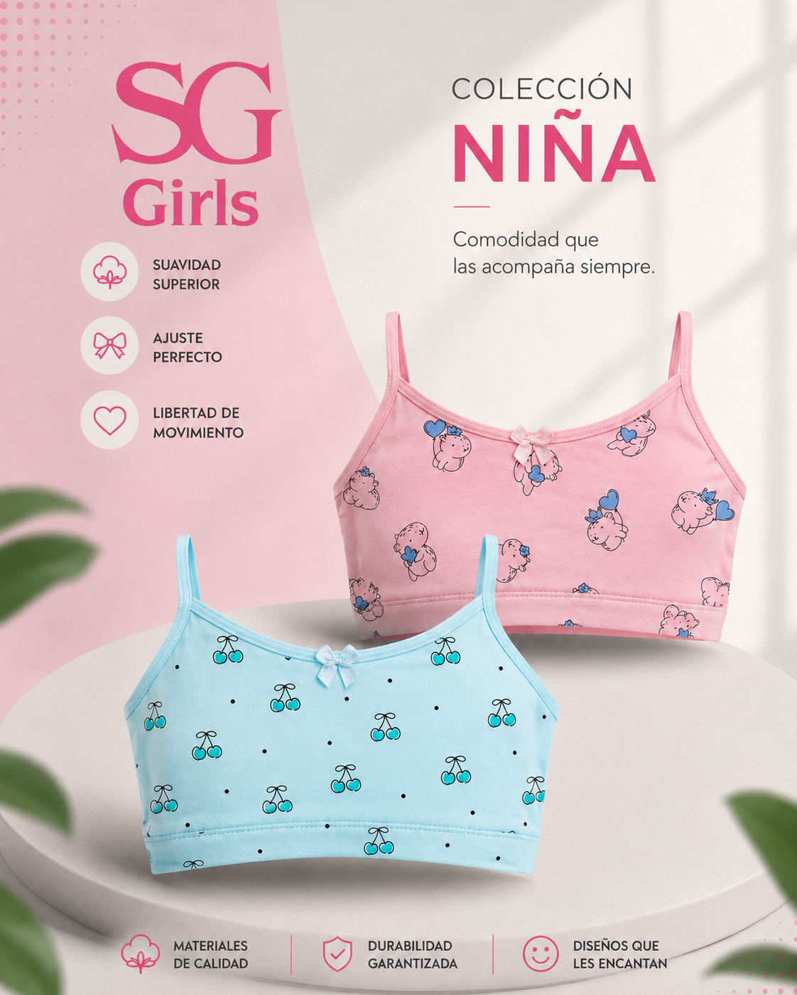 Línea Niña de SX Underwear
