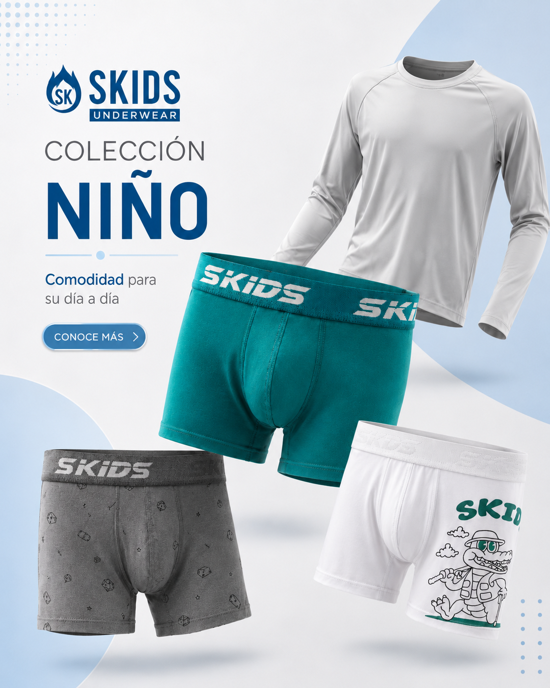 Línea Niño de SX Underwear